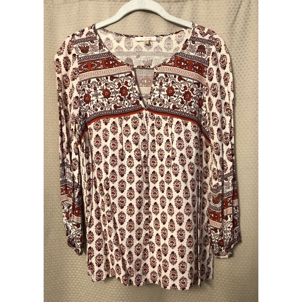 Boho patterned blouse
